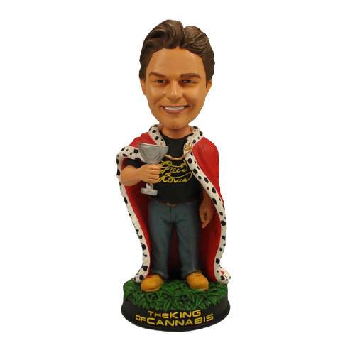 Bobblehead Arjan  The King Of The Cannabis - Green House